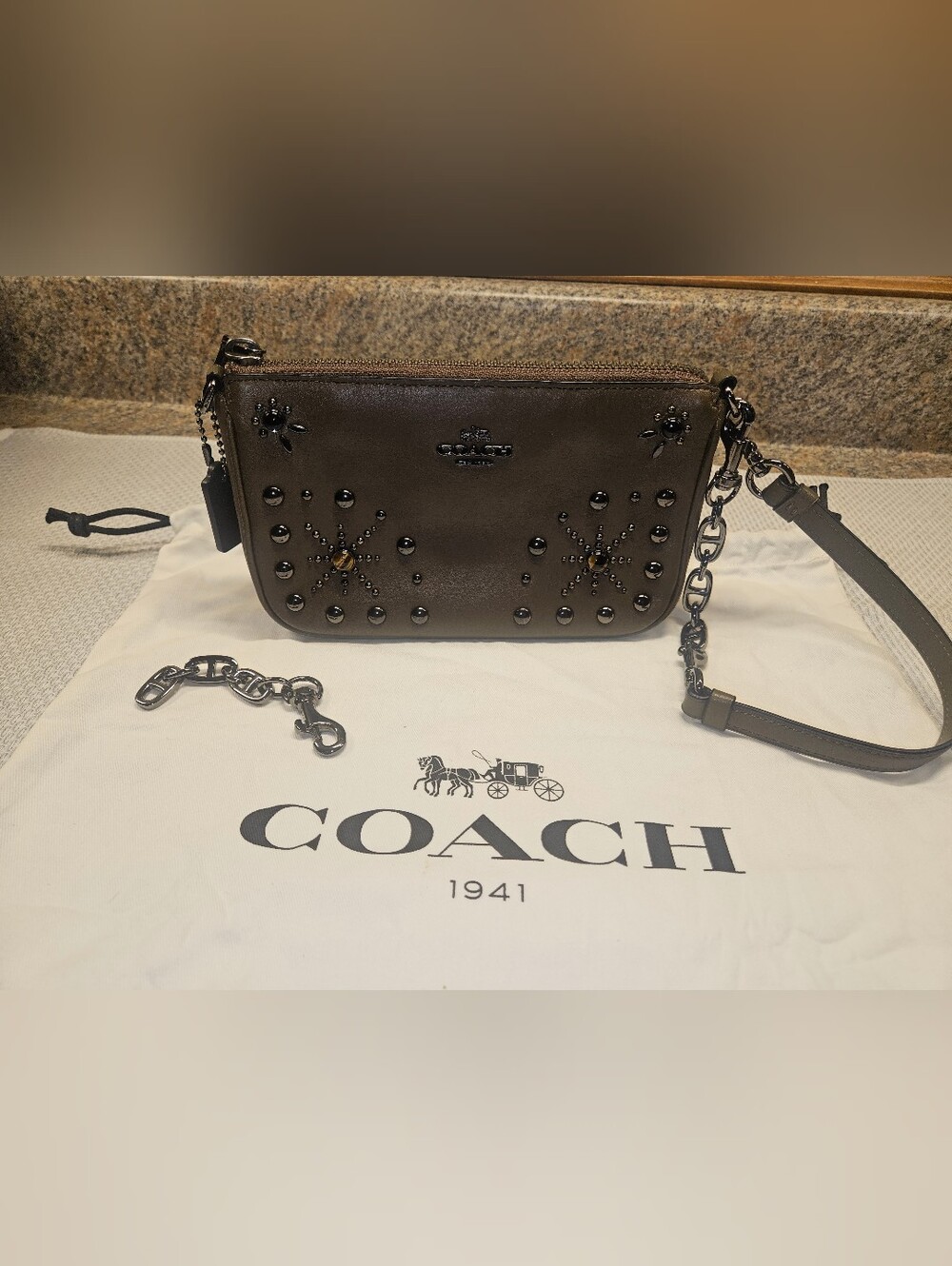 Coach Western Studded Nolita